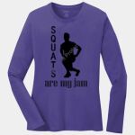 Ladies Long Sleeve Core Cotton Tee Thumbnail
