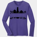Ladies Long Sleeve Core Cotton Tee Thumbnail