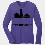 Ladies Long Sleeve Core Cotton Tee Thumbnail