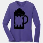 Ladies Long Sleeve Core Cotton Tee Thumbnail