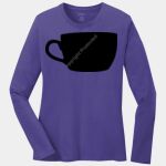 Ladies Long Sleeve Core Cotton Tee Thumbnail
