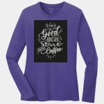 Ladies Long Sleeve Core Cotton Tee Thumbnail