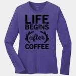 Ladies Long Sleeve Core Cotton Tee Thumbnail