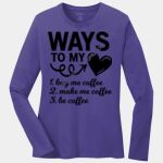 Ladies Long Sleeve Core Cotton Tee Thumbnail