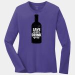 Ladies Long Sleeve Core Cotton Tee Thumbnail