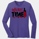 Ladies Long Sleeve Core Cotton Tee Thumbnail