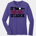 Ladies Long Sleeve Core Cotton Tee Thumbnail