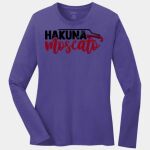 Ladies Long Sleeve Core Cotton Tee Thumbnail
