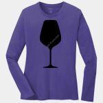 Ladies Long Sleeve Core Cotton Tee Thumbnail