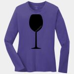 Ladies Long Sleeve Core Cotton Tee Thumbnail