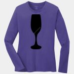 Ladies Long Sleeve Core Cotton Tee Thumbnail