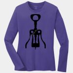 Ladies Long Sleeve Core Cotton Tee Thumbnail