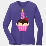 Ladies Long Sleeve Core Cotton Tee Thumbnail