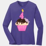 Ladies Long Sleeve Core Cotton Tee Thumbnail