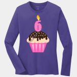 Ladies Long Sleeve Core Cotton Tee Thumbnail