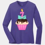 Ladies Long Sleeve Core Cotton Tee Thumbnail