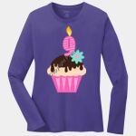 Ladies Long Sleeve Core Cotton Tee Thumbnail