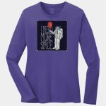 Ladies Long Sleeve Core Cotton Tee Thumbnail