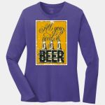 Ladies Long Sleeve Core Cotton Tee Thumbnail