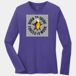 Ladies Long Sleeve Core Cotton Tee Thumbnail