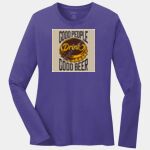 Ladies Long Sleeve Core Cotton Tee Thumbnail