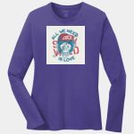 Ladies Long Sleeve Core Cotton Tee Thumbnail