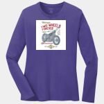 Ladies Long Sleeve Core Cotton Tee Thumbnail