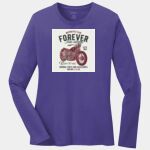 Ladies Long Sleeve Core Cotton Tee Thumbnail