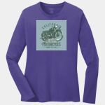 Ladies Long Sleeve Core Cotton Tee Thumbnail