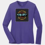 Ladies Long Sleeve Core Cotton Tee Thumbnail