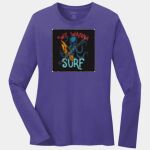 Ladies Long Sleeve Core Cotton Tee Thumbnail