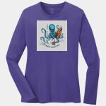 Ladies Long Sleeve Core Cotton Tee Thumbnail