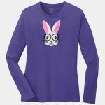 Ladies Long Sleeve Core Cotton Tee Thumbnail