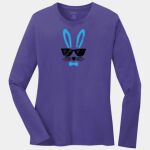 Ladies Long Sleeve Core Cotton Tee Thumbnail