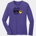 Ladies Long Sleeve Core Cotton Tee Thumbnail