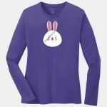 Ladies Long Sleeve Core Cotton Tee Thumbnail