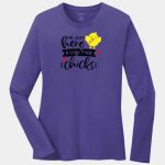 Ladies Long Sleeve Core Cotton Tee Thumbnail