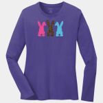 Ladies Long Sleeve Core Cotton Tee Thumbnail