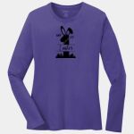 Ladies Long Sleeve Core Cotton Tee Thumbnail