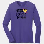 Ladies Long Sleeve Core Cotton Tee Thumbnail