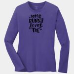 Ladies Long Sleeve Core Cotton Tee Thumbnail