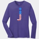 Ladies Long Sleeve Core Cotton Tee Thumbnail