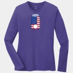 Ladies Long Sleeve Core Cotton Tee Thumbnail