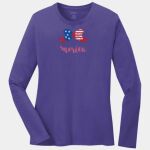 Ladies Long Sleeve Core Cotton Tee Thumbnail
