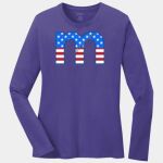 Ladies Long Sleeve Core Cotton Tee Thumbnail