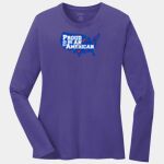 Ladies Long Sleeve Core Cotton Tee Thumbnail