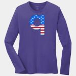 Ladies Long Sleeve Core Cotton Tee Thumbnail