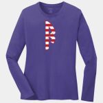 Ladies Long Sleeve Core Cotton Tee Thumbnail