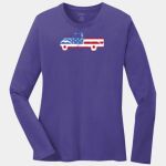 Ladies Long Sleeve Core Cotton Tee Thumbnail