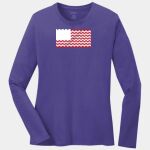 Ladies Long Sleeve Core Cotton Tee Thumbnail